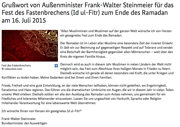 ramadan ende was wünscht man