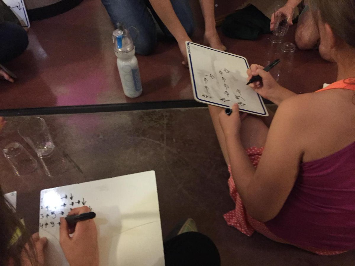 UWEduDesign's tweet photo. Using our coding key to build cup sculpture #eddesignlab http://t.co/mg3VNT8EVY