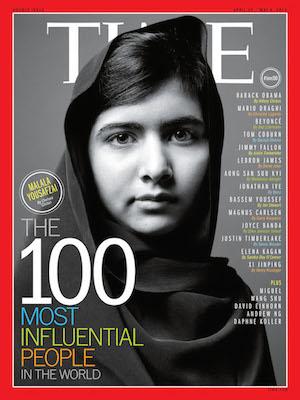 \"BOOKS INSTEAD OF BULLETS\" > MALALA YOUSAFZAI > happy 18th birthday! (1\" reflection)  