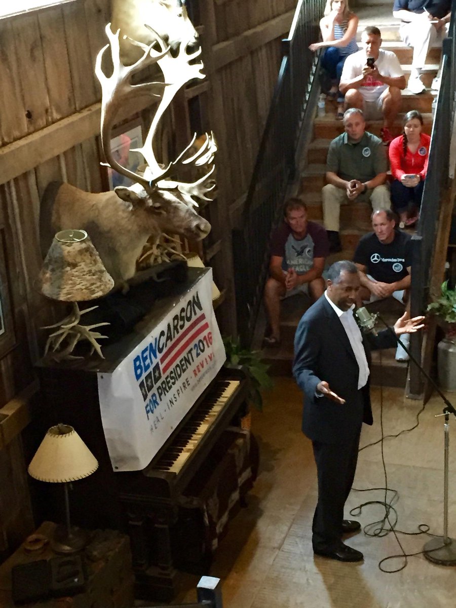 Ben & Candy Carson on Twitter "Had a blast in the Hawkeye state