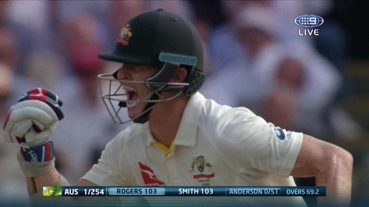 How good is that from Chris Rogers?! #Ashes #CmonAussie