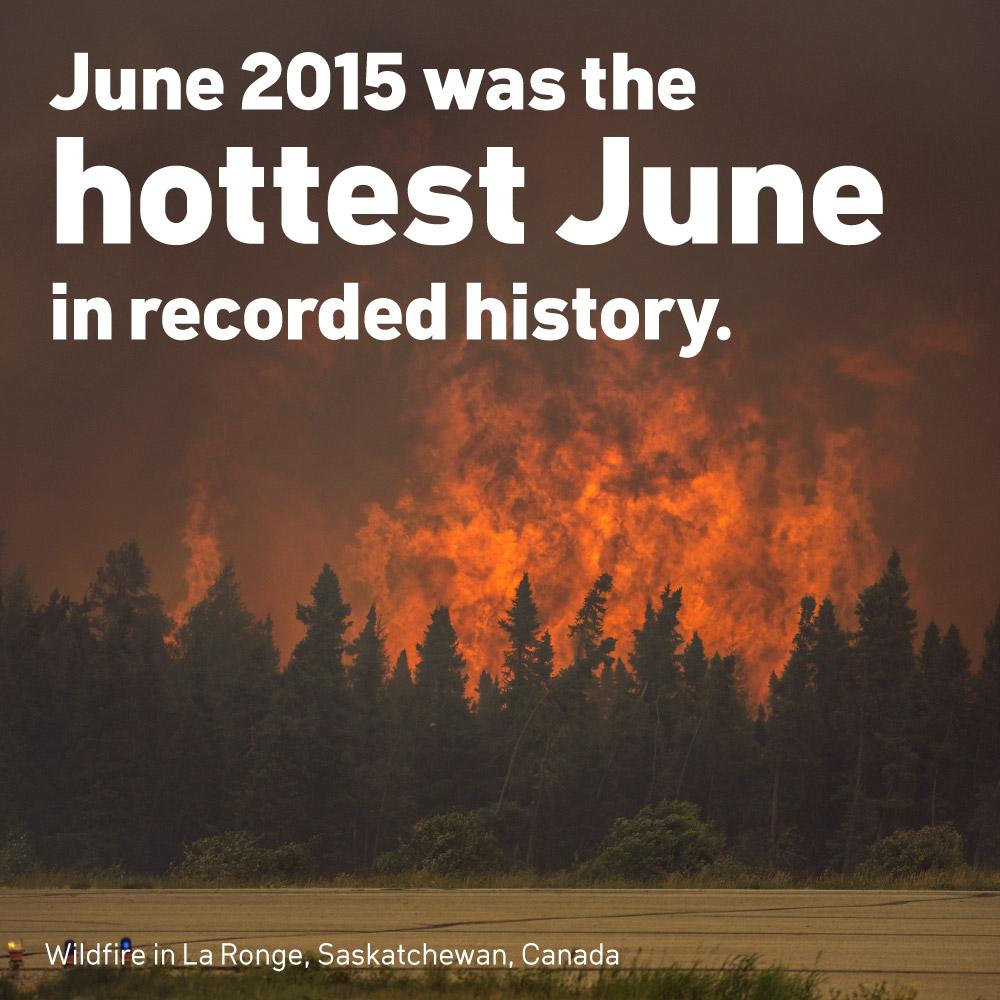 350's tweet photo. June 2015 was the hottest June in planet Earth's recorded history. http://t.co/PvjlsafcNc http://t.co/03UmoM2uC6