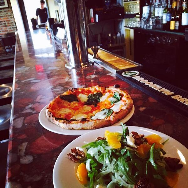 #Pizza &amp; #salad are better together <a href="/RedRocksDC/">RedRocks Pizzeria</a>. Get this combo on #11thStreetDC #DCeats #DCdining