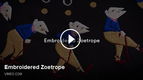 Epson_PT's tweet image. Incrível #vídeo de animação com gira-discos, de personagens bordados! Com #Zootrope!
vimeo.com/133396066