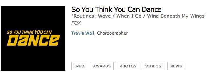 ShapingSoundCo's tweet photo. 2015 @TelevisionAcad nominations have been announced! Congrats @traviswall!#emmys #outstandingchoreography #sytycd http://t.co/aYuJh09i3F