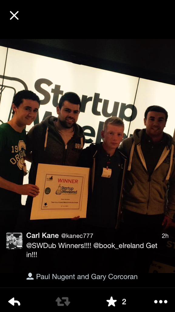 CarlSugarKane's tweet photo. #entanon tonight in @BOIGrandCanalSq #BOIStartUps and we have the winners of @SWDub joining us too! http://t.co/e1C9GerazR