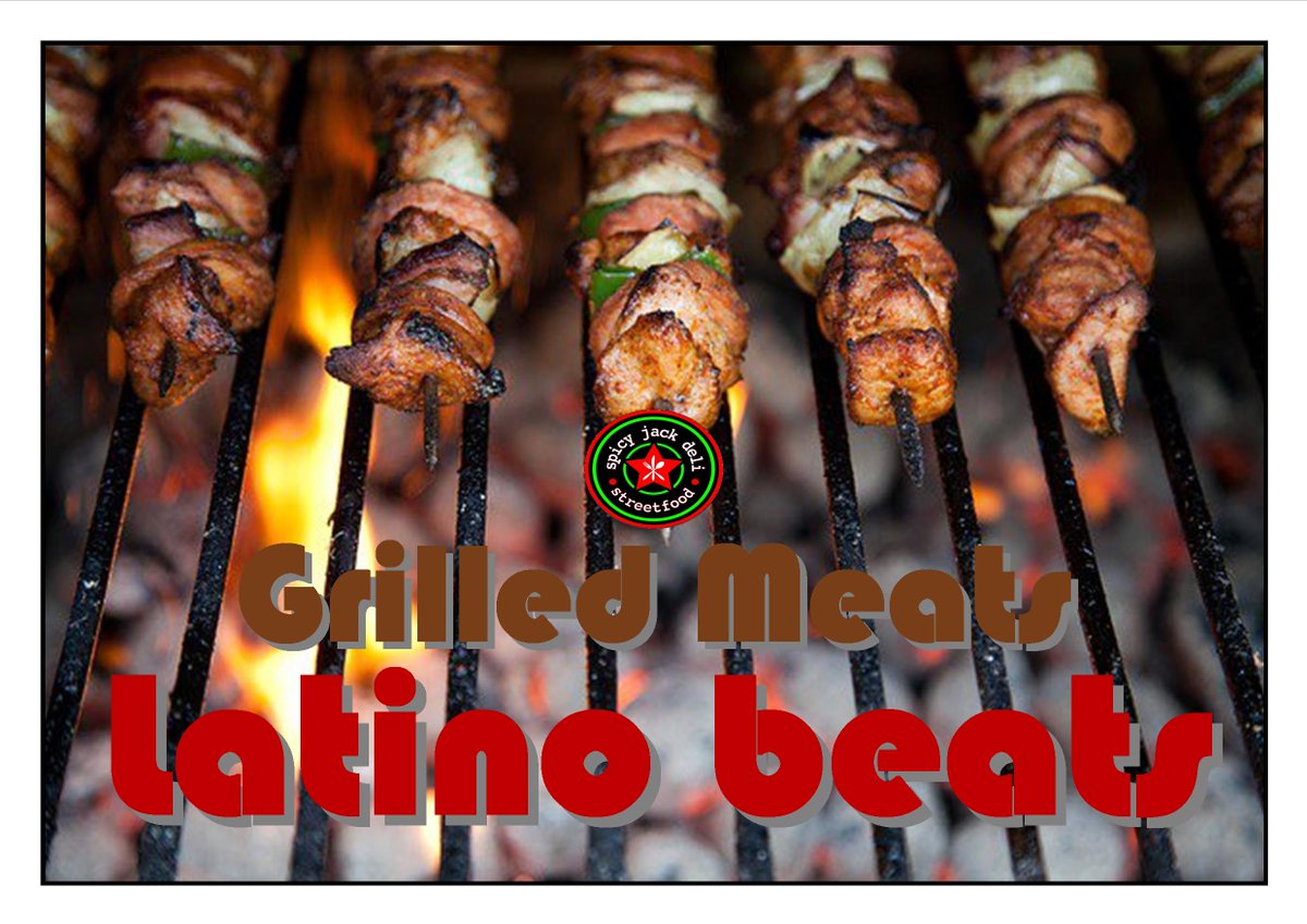 foodtownfunk's tweet photo. Grilled Meats Latino Beats @spicyjackdeli @Keleonttele @poffertjesuk @CoffeesToGo1 @RibbleValleyBC @clithadvertiser http://t.co/VmlG7KS40d