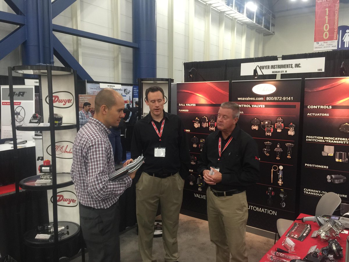 DwyerInstrument's tweet photo. Working hard to meet the needs of customers @ValveWorld... stop by booth 1045 for your next valve solution! #VWAM2015 http://t.co/h9tNgYyBZt