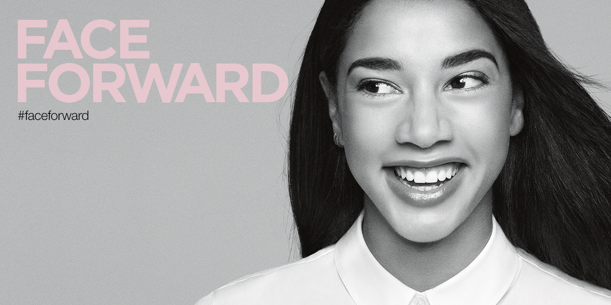 Make a promise to your future self. Share it by tweeting #faceforward.