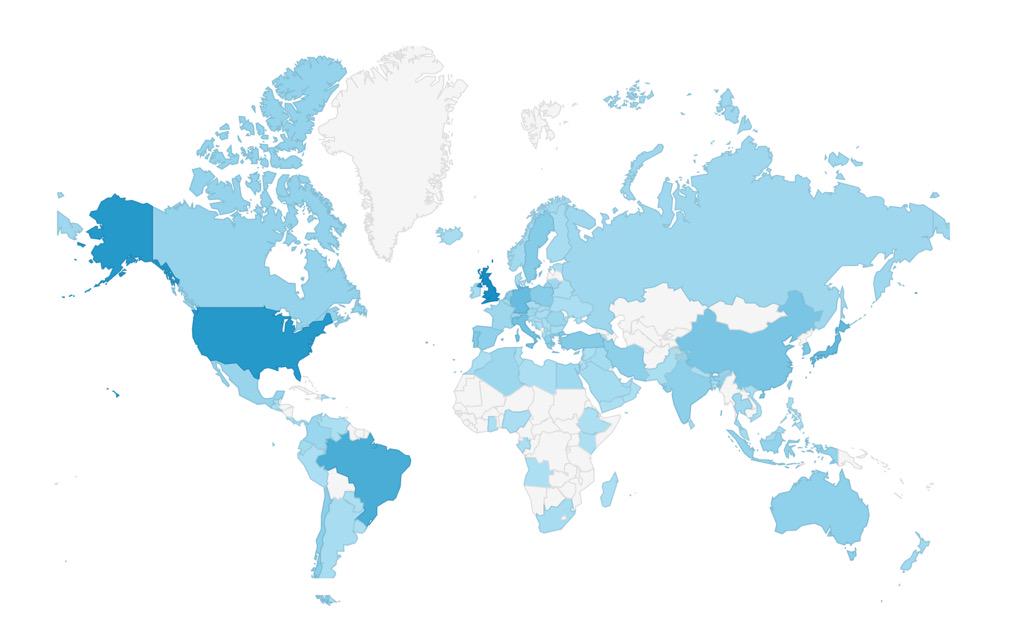 Varoudis's tweet photo. Latest figures indicate more than 55000 downloads of #OpenSource #depthmapX from all over the world! @SpaceSyntaxNet http://t.co/0ZXEGf85ot