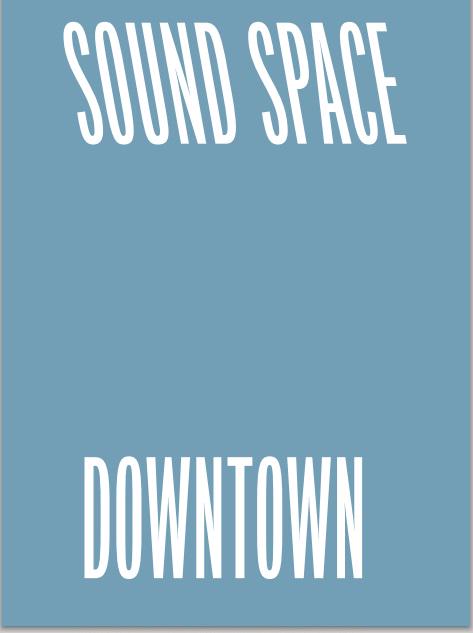 studio174ja's tweet photo. Please check out #studio174ja first print publication 'Soundspace Downtown' https://t.co/l1tcdKdLZ1 http://t.co/kfIl5FtWgZ
