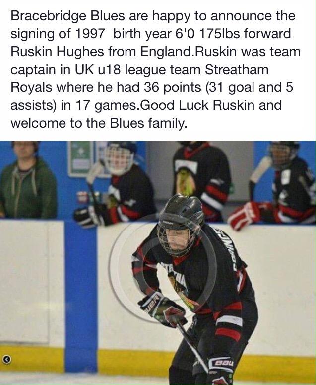 bracebridgeblue's tweet image. Signings are happening. Looking forward to a great season!