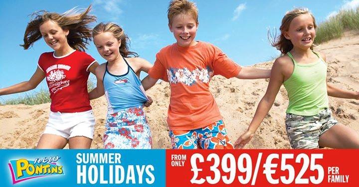 #Bargain Family's with <a href="/Pontins/">Pontins</a> <a href="/PABTravel/">PAB Travel</a> &amp; <a href="/StenaLineIE/">David Cotton</a> from just €525 - 7 nights. :) Don't Miss Out! #holiday
