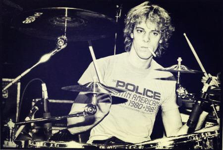 Happy birthday Stewart Copeland. The drummer is 63 today. 
 