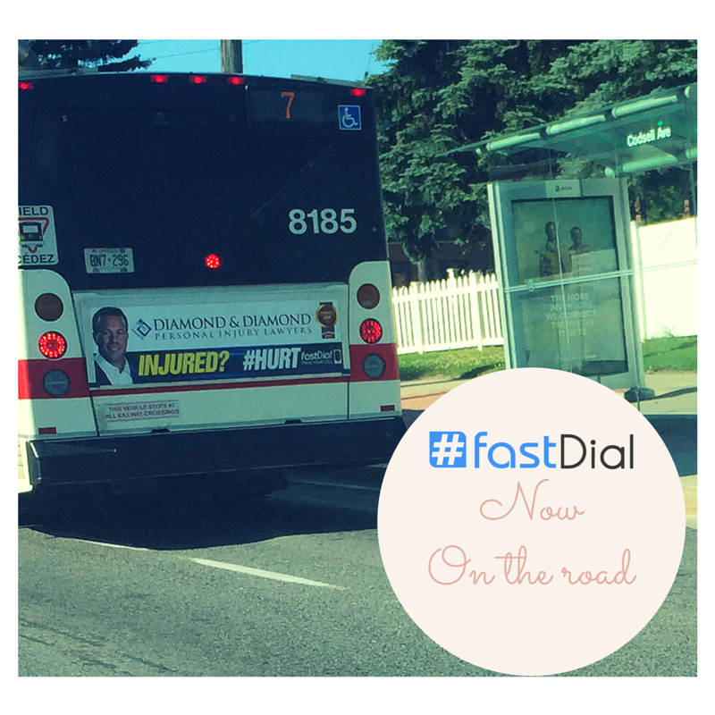 FastDialCanada's tweet photo. #FastDial is on the road now! Look for the @diamondlawtor! http://t.co/hi9kHJhpHp