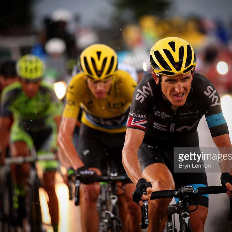 Chris Froome (@chrisfroome) on Twitter photo Whole team did an amazing job today, special mention to this man though!!! <a href="/geraintthomas86/">Geraint Thomas</a> 👍 #TDF2015 Whole team did an amazing job today, special mention to this man though!!! <a href="/geraintthomas86/">Geraint Thomas</a> 👍 #TDF2015