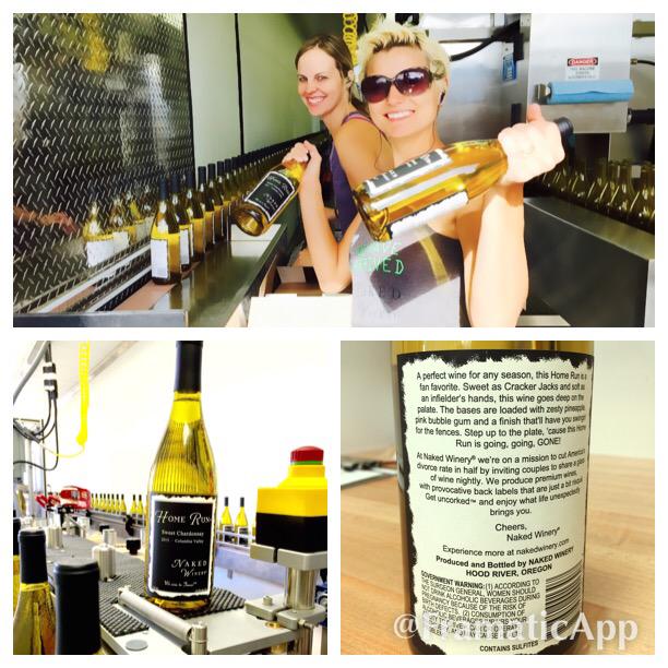 evokewinery's tweet photo. Bottling our newest wine, Home Run! A sweet #chardonnay that's sure to be a hit! @stuart_emma @JoeGgetsNaked http://t.co/a76fdC2c08