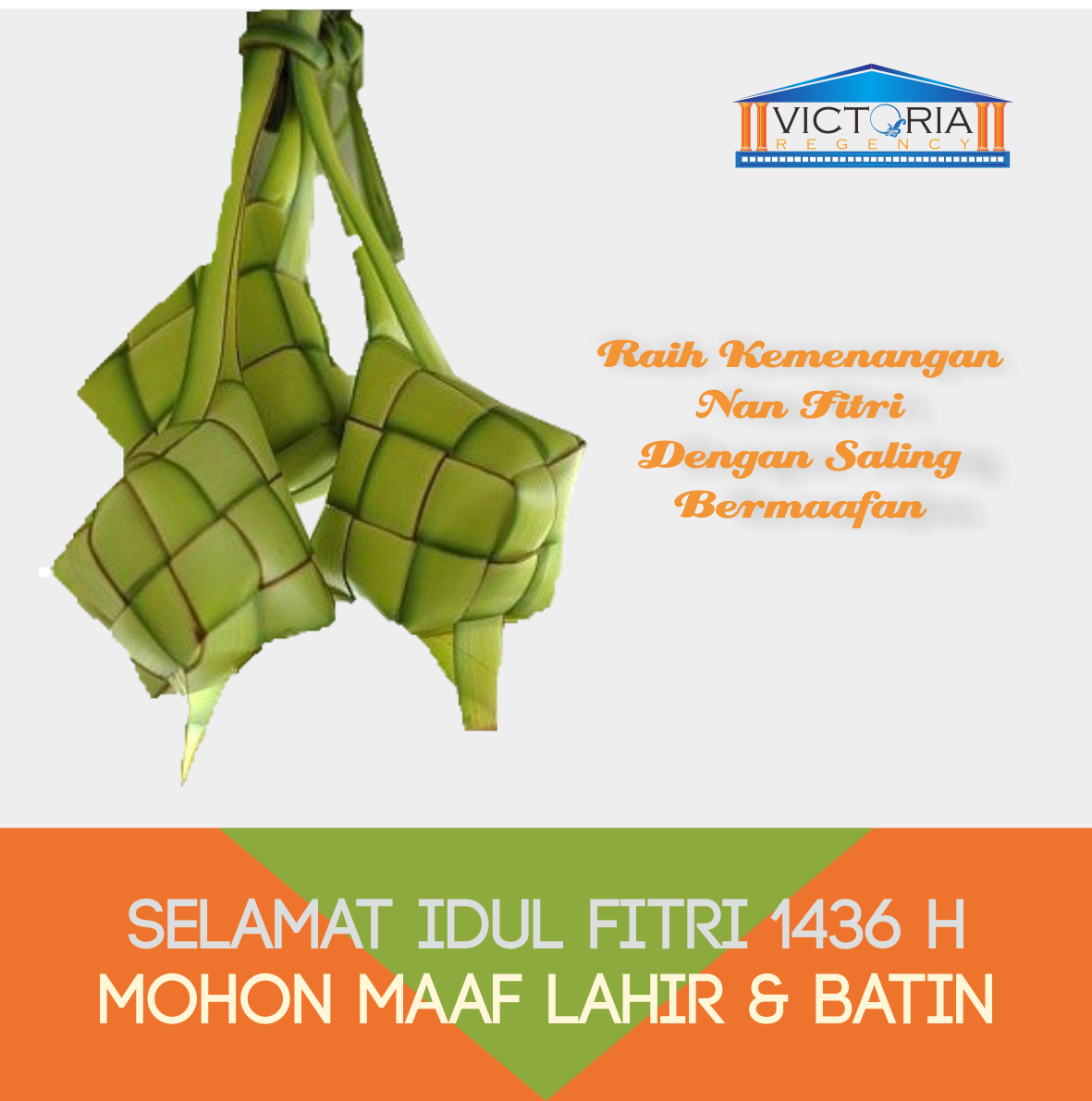 VictoriaRegency's tweet image. segenap keluarga besar Victoria Regency mengucapkan selamat hari raya idul fitri 1436 H.Mohon Maaf Lahir &amp;amp; Batin