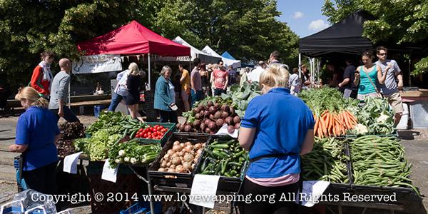 Wapping Market <a href="/WappingMarket/">Wapping Market</a> - statement from organisers that might clarify things. bit.ly/1CJoVhM