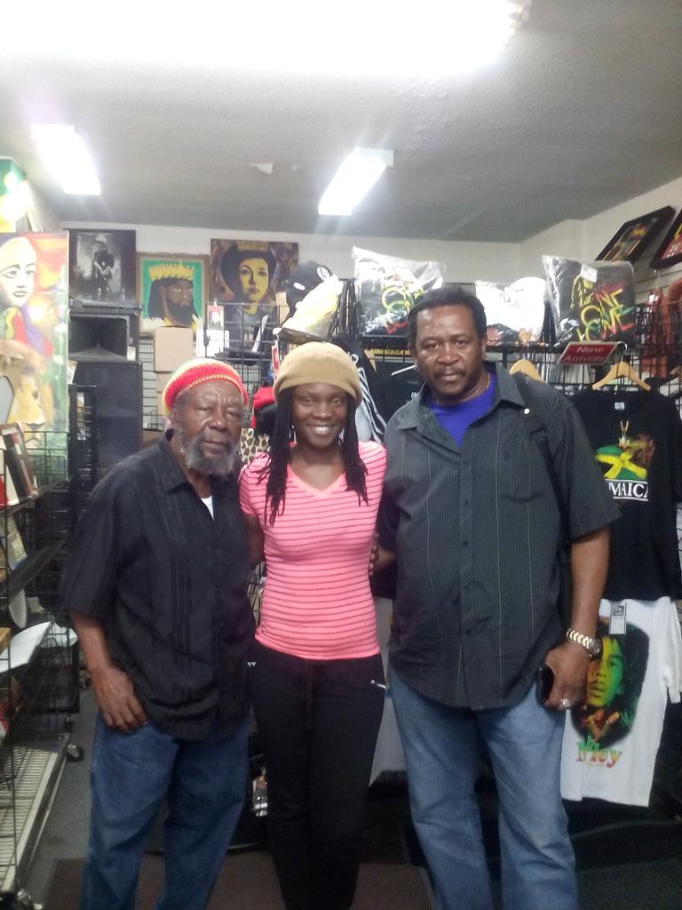 Daddy U-Roy <a href="/EmpressMinott/">Empress Minott</a> and Charlie Chaplin <a href="/DJRecords7/">DJ Records</a> today! <a href="/torontoreggae/">Toronto Reggae</a> <a href="/JuLionKing/">JuLion King - Canadian Reggae World</a> <a href="/IRIE_FM/">IG: iriefmofficial</a> <a href="/SPEXDABOSS/">SPEXDABOSS</a>