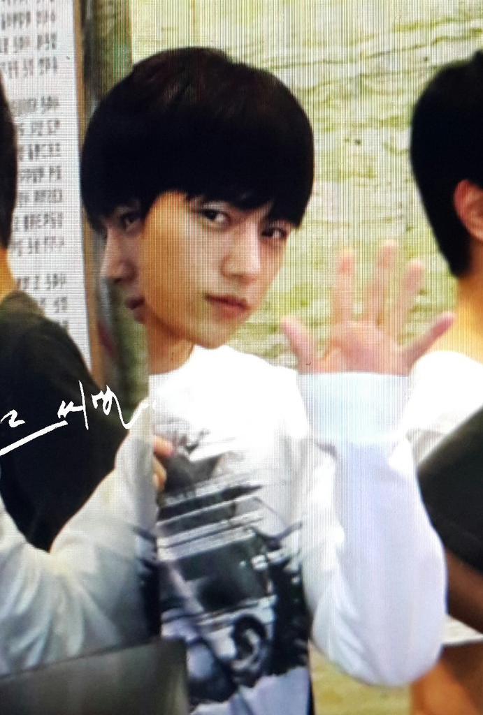 MyungSooBIASED's tweet photo. [PREVIEW] 150716 #인피니트 Myungsoo at KBS Kiss The Radio (Sukira) #INFINITE #BAD 
©leci_el http://t.co/Ys0b6sCgEJ