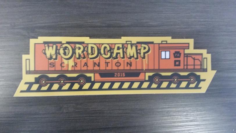 wpengine's tweet image. Here's our @WCScranton sticker!