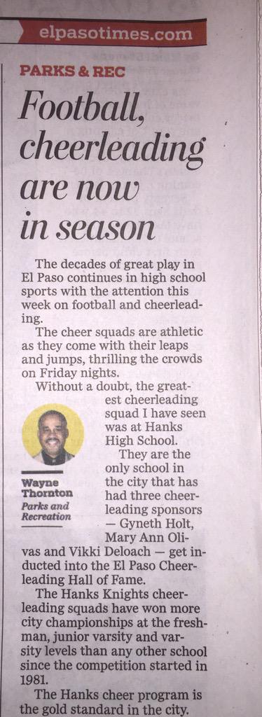 Hanks Knights tweet media