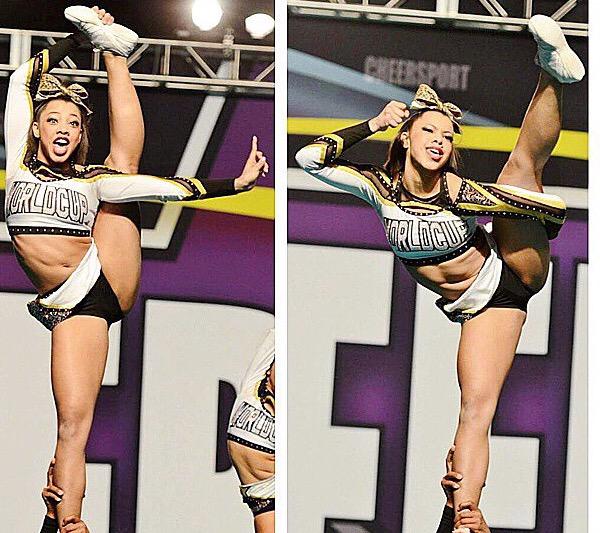 #todaycheerleaderswillneverknow flyers today vs normal sized flyers