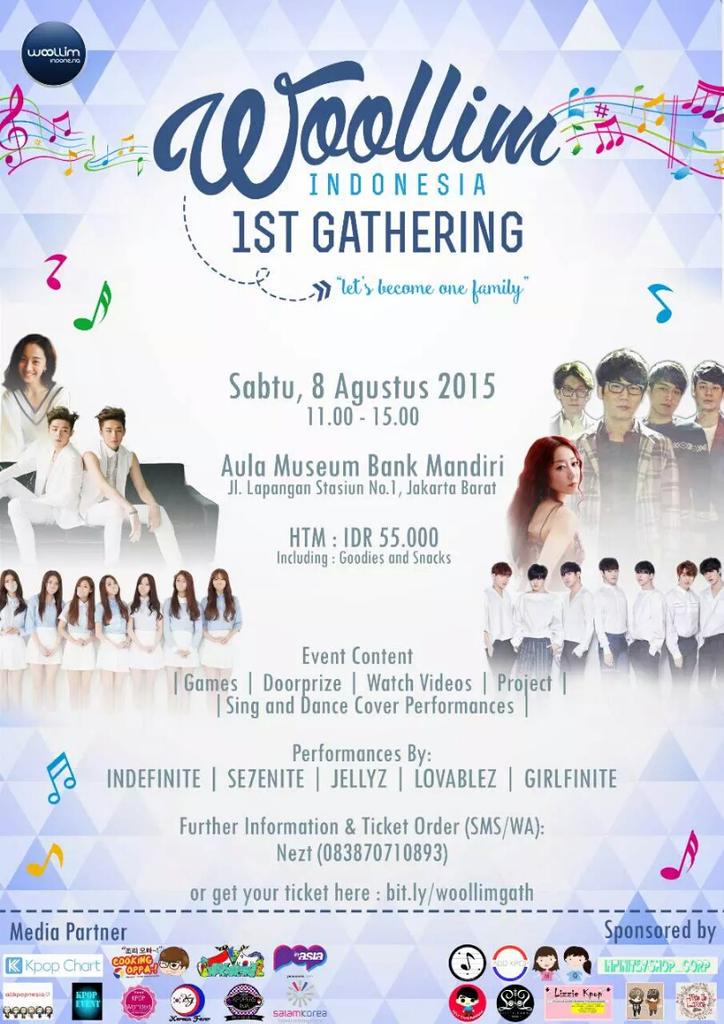 MyungSooBIASED's tweet photo. [INA ONLY] "Woollim Indonesia 1st Gathering" | 8 Aug 2015 | Aula Museum Bank Mandiri | HTM 55k | info: @Woollim_INA http://t.co/HXFvuo6IuU