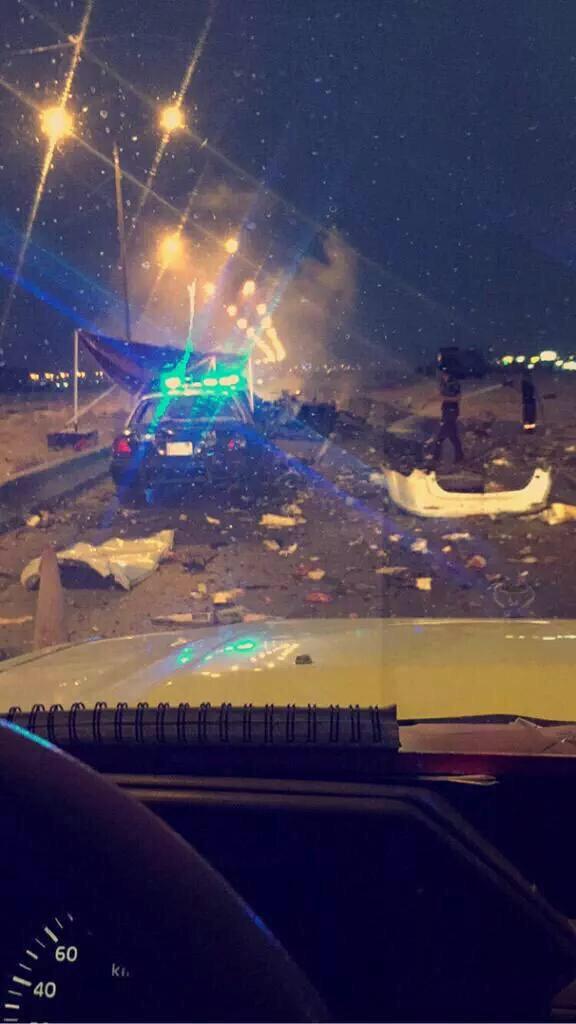 السعودية: انفجار سيارة عند نقطة تفتيش في الرياض ومقتل سائقها CKDbqBsWsAAleCG