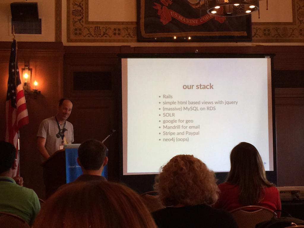 Awesome presentation by @ngn33r thanks for helping us learn from your <a href="/Couchsurfing/">Couchsurfing</a> app development roadmap