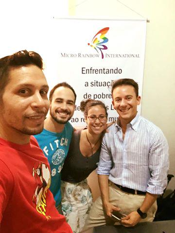 MicroRainbow's tweet photo. Greetings from #Brasil! We are excited to reach out to the many #LGBTI people living in #poverty in #Rio de Janeiro! http://t.co/MecAZgwdnY