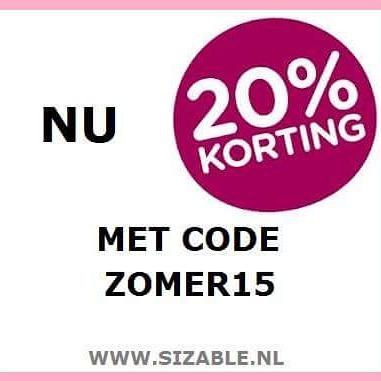 sizablemode's tweet image. Nu 20 % korting! ! 
sizable.nl