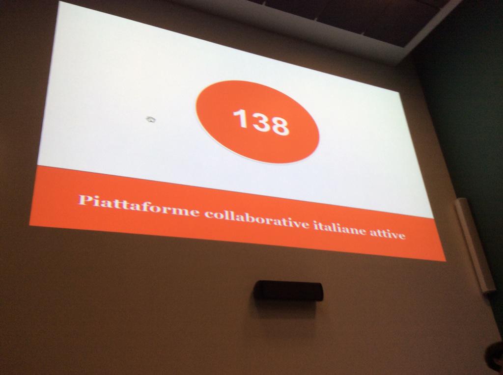CoppaLandini's tweet image. La mappatura delle piattaforme di #SharingEconomy di @Collaboriamo #XTsharing #ExploreTalks