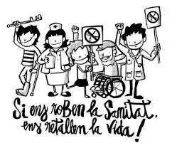 Ara mateix trobada a Vic convocada per l'ADSO per constituir una plataforma de defensa de la sanitat pública d'Osona