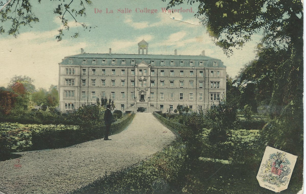 Happy 121st birthday De La Salle College. Opened today 16th July 1894 as teacher training college. Postcard from 1907