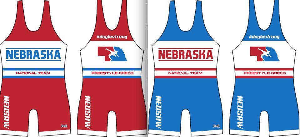 NEUSAWrestling's tweet image. Thanks @3XGear for our #doylestrong singlets #Fargo2015