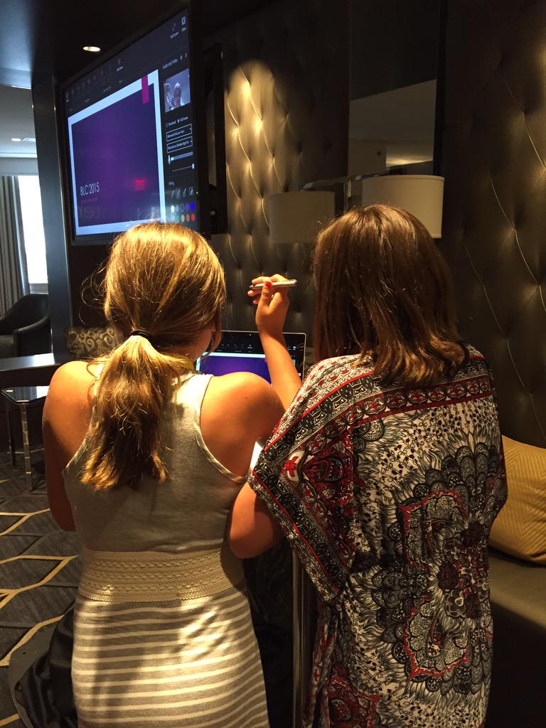 Making a Mix is magical! Just wave your digital wand (stylus)! #BLC15 <a href="/OfficeMixTeam/">Office Mix</a> #MIEExpert15 #NCCEchat