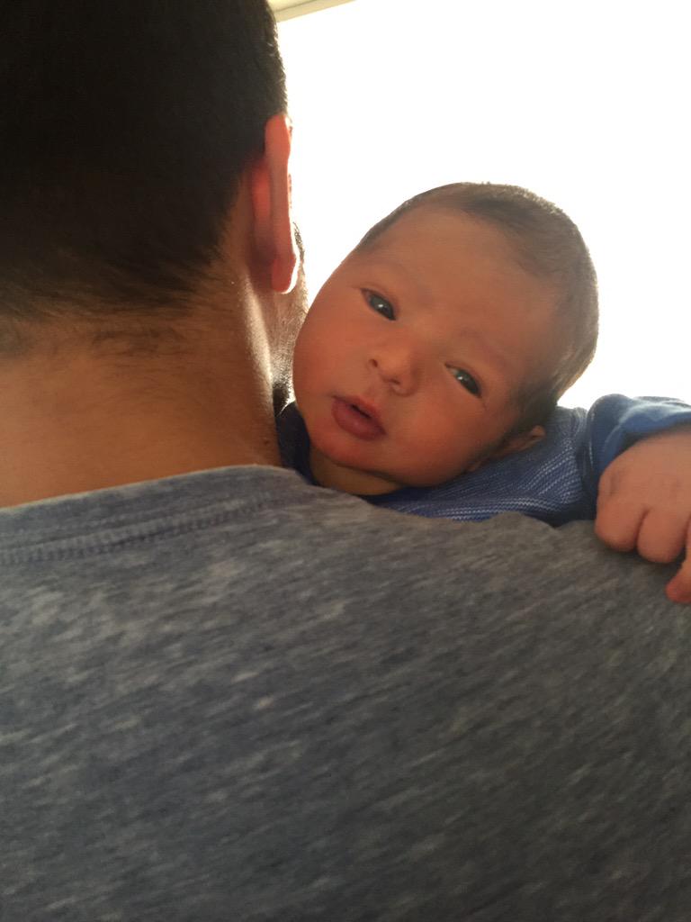 Welcome to the world my boy!
Oliver Ray Cantillon 14/7/2015