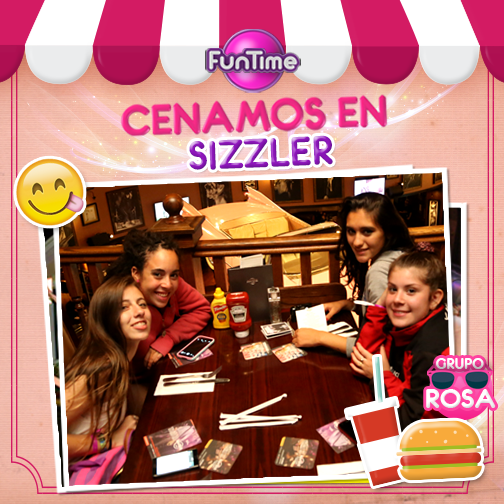 Funtime15's tweet image. Otro gran día, otra hermosa cena nos espera. #GraciasFunTime #Sizzler #Bus123