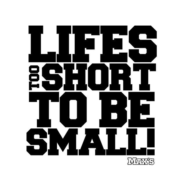 soathehulk's tweet photo. Check out @maxsprotein for all your protein needs because #LifesTooShortToBeSmall http://t.co/u0aIbK5x1P