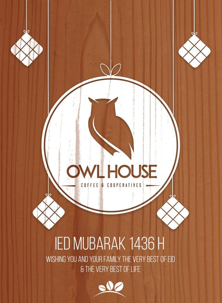 OwlHouseCoffee's tweet photo. Selamat Idul Fitri dari kami. Mohon maaf lahir dan batin. Btw, opor dan ketupat terlalu menggoda untuk dilewatkan ;) http://t.co/u8mpo1QcAe