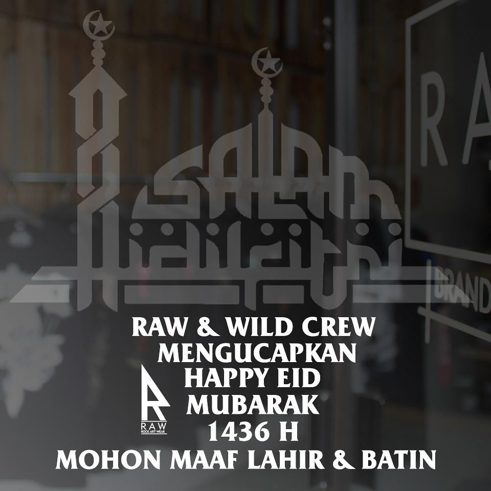Happy eid mubarak. 1436 H. 
Mohon Maaf Lahir Dan Bathin :D