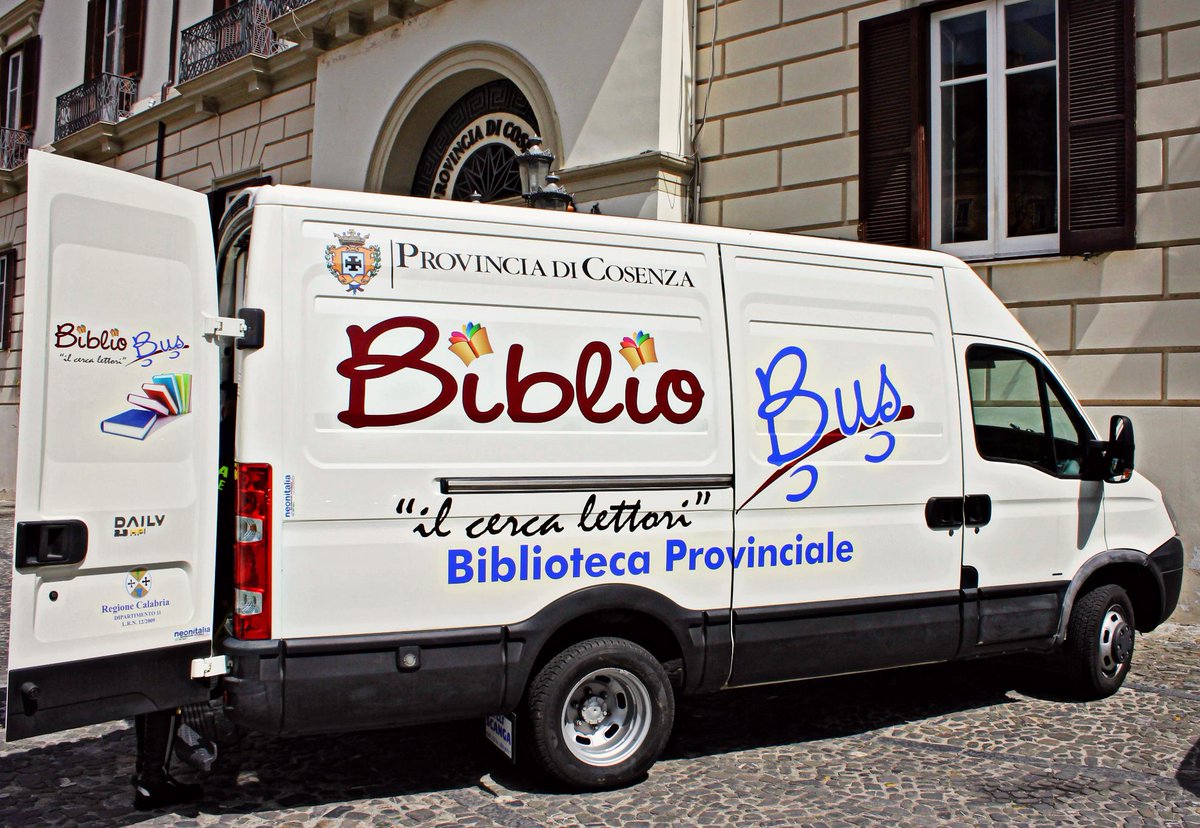 Prossima Tappa del #Bibliobus provinciale di #Cosenza alla Marina di Sibari. #cultura #cosenzautentica
