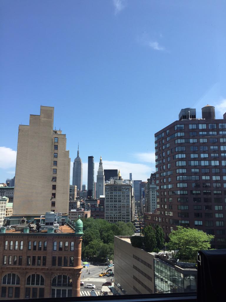 engellaunilsson's tweet photo. View from the new Klarna NY office. Soon about to launch in the US. Exciting times! #sthlmtech #payments #ecommerce http://t.co/OvUuHUGO5N