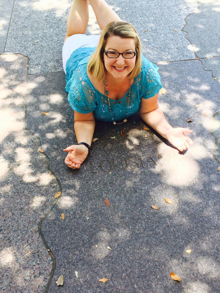 Representing the great state of Louisiana in SA!  UT who??? Go RRISD #AVIDSI15