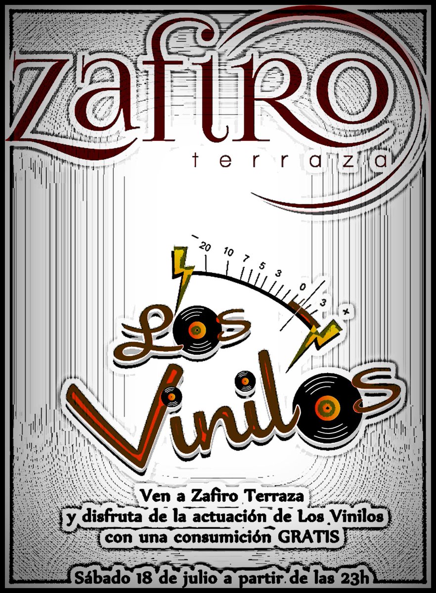pubzafirofines's tweet photo. Los Vinilos en ZAFIRO TERRAZA http://t.co/DklLgUHs70