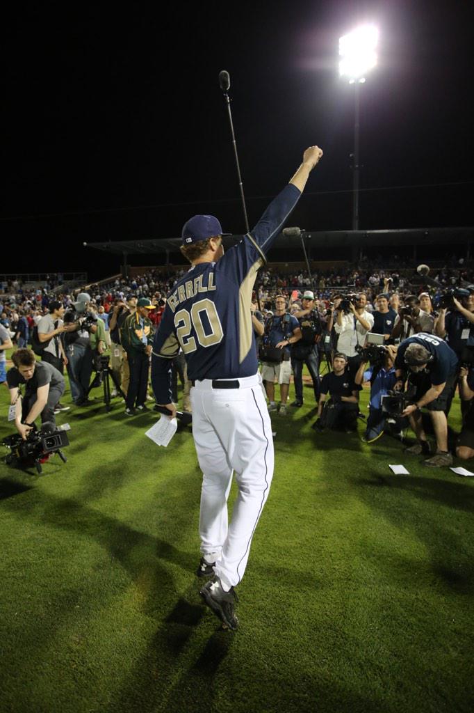 Happy Birthday to the only Padres player to broadcast CH4 news, play right field and NOT rob a home run Will Ferrell! 