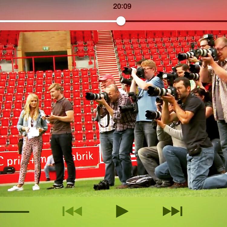 #Quotenfrau beim #FCUnion 😉