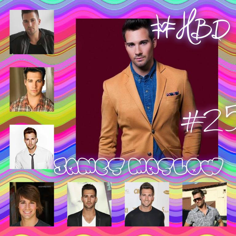 Happy birthday james maslow i love you james <3 